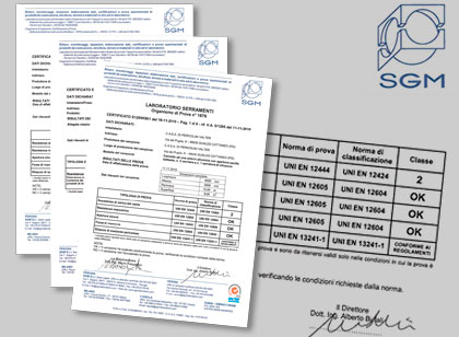 Certificazione UNI-EN